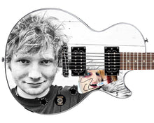 Load image into Gallery viewer, Ed Sheeran Autographed Custom Graphics Gibson Epiphone Guitar
