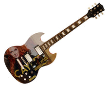 Load image into Gallery viewer, Caylee Hammack Autographed Signed Custom Graphics Photo Guitar ACOA
