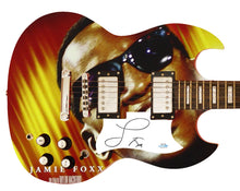 Load image into Gallery viewer, Jamie Foxx Autographed Signed Custom Graphics Photo Guitar
