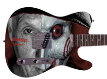 Load image into Gallery viewer, Tobin Bell Saw Jigsaw Movie Autographed Custom Graphics Guitar Exact Proof
