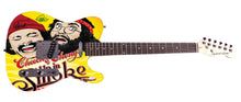 Load image into Gallery viewer, Cheech And Chong Autographed Up In Smoke Graphics Photo Poster Signed Guitar
