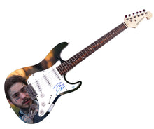 Load image into Gallery viewer, Post Malone Autographed Signed Custom Graphics Guitar ACOA
