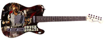 Load image into Gallery viewer, Chuck Norris Autographed Signed 1/1 Custom Graphics Photo Guitar ACOA
