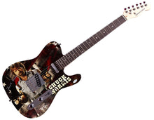 Load image into Gallery viewer, Chuck Norris Autographed Signed 1/1 Custom Graphics Photo Guitar ACOA
