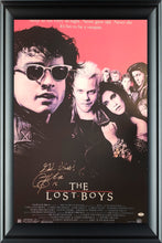 Load image into Gallery viewer, Corey Feldman The Lost Boys Autographed Framed 24x36 Poster ACOA Exact Proof
