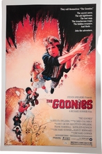 Load image into Gallery viewer, Corey Feldman The Goonies Autographed Framed 24x36 Poster ACOA Exact Proof ACOA
