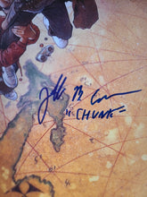 Load image into Gallery viewer, Jeff Cohen Autographed The Goonies Chunk 27x40 Movie Poster ACOA
