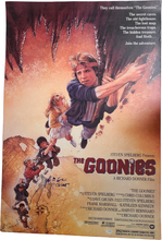 Load image into Gallery viewer, Jeff Cohen Autographed The Goonies Chunk 27x40 Movie Poster Exact Proof
