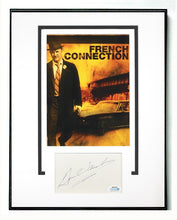 Load image into Gallery viewer, Gene Hackman Autographed French Connection Photo Poster Cut Display
