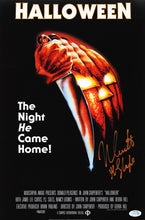 Load image into Gallery viewer, Nick Castle Autographed Signed Halloween Poster Exact Photo Proof
