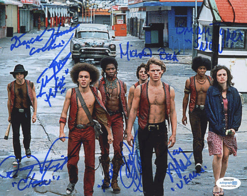 The Warriors Cast Autographed 8x10 Photo Exact Proof