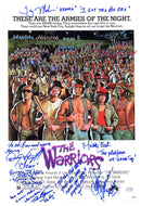 The Warriors Cast Autographed w Movie Quotes 12x18 Poster Photo Exact Proof