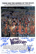 Load image into Gallery viewer, The Warriors Cast Autographed 12x18 Poster Photo Exact Proof
