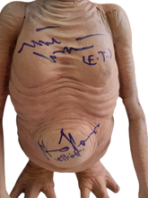 Load image into Gallery viewer, E.T. Cast Autographed Plush 12 Inch Stunt Puppet Foam Replica Doll ACOA
