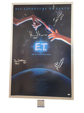 Load image into Gallery viewer, E.T. The Extra Terrestrial Cast Signed 27x41 Movie Poster Exact Proof
