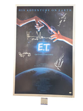 Load image into Gallery viewer, E.T. The Extra Terrestrial Cast Signed 27x41 Movie Poster Exact Proof
