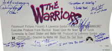 Load image into Gallery viewer, The Warriors Movie Cast Autographed Movie Poster w Quotes Exact Proof ACOA
