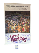 Load image into Gallery viewer, The Warriors Movie Cast Autographed Movie Poster w Quotes Exact Proof
