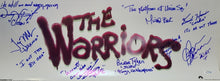 Load image into Gallery viewer, The Warriors Movie Cast Autographed Movie Poster w Quotes Exact Proof ACOA
