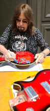 Load image into Gallery viewer, KISS Ace Frehley Autographed 12-String Guitar w Sketch Exact Video Proof ACOA
