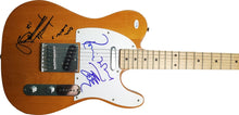 Load image into Gallery viewer, The Rolling Stones Autographed Fender Guitar w Sketch Custom Display Case ACOA
