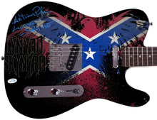 Load image into Gallery viewer, Lynyrd Skynyrd Artimus Pyle Autographed Freebird Graphics Guitar Exact Proof
