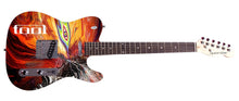 Load image into Gallery viewer, Tool Danny Carey Autographed Signed Custom Graphics Guitar ACOA
