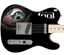 Load image into Gallery viewer, Tool Danny Carey Autographed Fender Signed 1/1 Custom Graphics Photo Guitar
