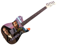 Load image into Gallery viewer, Star Wars Ewan McGregor Autographed Signed Custom Graphics Guitar ACOA
