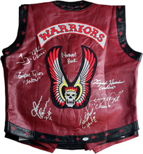 Load image into Gallery viewer, The Warriors Movie Cast Autographed Leather Vest Exact Proof
