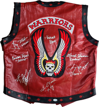 Load image into Gallery viewer, The Warriors Movie Cast Autographed Leather Vest Exact Proof
