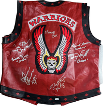 Load image into Gallery viewer, The Warriors Movie Cast Autographed Leather Vest Exact Proof
