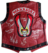 Load image into Gallery viewer, The Warriors Movie Cast Autographed Leather Vest Exact Proof
