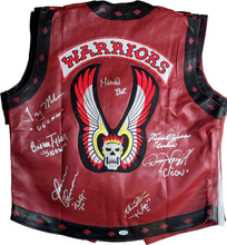 Load image into Gallery viewer, The Warriors Movie Cast Autographed Leather Vest Exact Proof
