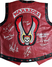 Load image into Gallery viewer, The Warriors Movie Cast Autographed Leather Vest Exact Proof
