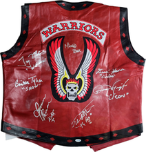 Load image into Gallery viewer, The Warriors Movie Cast Autographed Leather Vest Exact Proof
