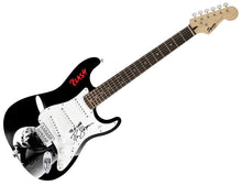 Load image into Gallery viewer, The Clash Paul Simonon Autographed Fender 1/1 Custom Graphics Photo Guitar ACOA

