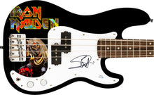 Load image into Gallery viewer, Iron Maiden Steve Harris Autographed 1/1 Custom Graphics Bass Guitar
