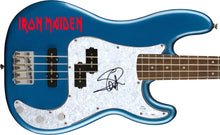 Load image into Gallery viewer, Iron Maiden Steve Harris Autographed Fender Precision Bass Guitar ACOA
