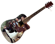 Load image into Gallery viewer, The Beach Boys Bruce Johnston Autographed 1/1 Custom Graphics Acoustic Guitar
