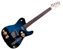 Load image into Gallery viewer, Alice Cooper Signed Headless Custom Graphics Photo Guitar
