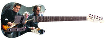 Load image into Gallery viewer, Vince Gill w Eric Clapton Signed Custom Graphics Photo Guitar ACOA
