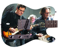 Vince Gill Autographed Signed Eric Clapton Live Graphics Photo Guitar