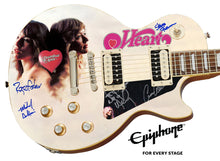 Load image into Gallery viewer, Heart Autographed Epiphone Les Paul Custom Graphics Guitar Exact Proof
