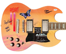 Load image into Gallery viewer, Heart Autographed Dog &amp; Butterfly Lp Cd Custom Graphics Guitar Exact Proof
