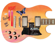 Load image into Gallery viewer, Heart Autographed Dog &amp; Butterfly Lp Cd Custom Graphics Guitar Exact Proof
