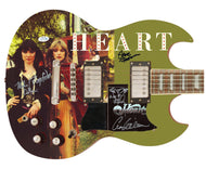 Heart Autographed Little Queen Album Cd Custom Graphics Guitar Exact Proof