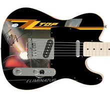 Load image into Gallery viewer, ZZ Top Billy Gibbons Signed Fender Eliminator Album Lp CD 1/1 Custom Graphics Photo Guitar
