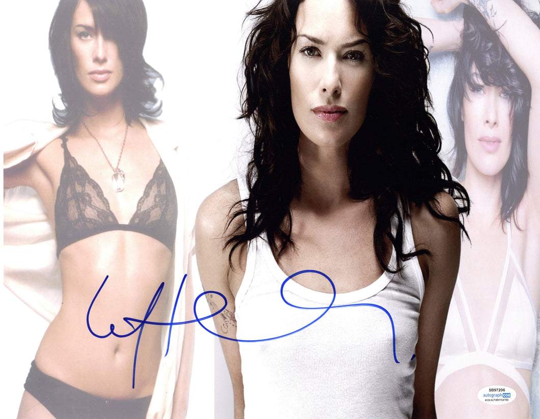 Lena Headey Autographed Signed 11x14 Sexy Bra Panties Collage Photo Game of Thrones