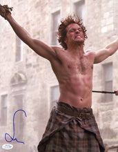 Load image into Gallery viewer, Sam Heughan Autographed Signed 11x14 Shirtless Outlander Photo
